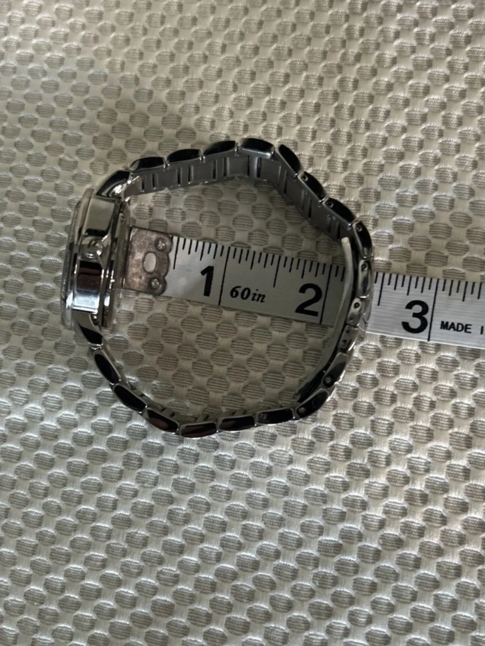 Invicta Wildflower Watch Scattered Number Dial Crystals Silver Steel 10673 NWOT